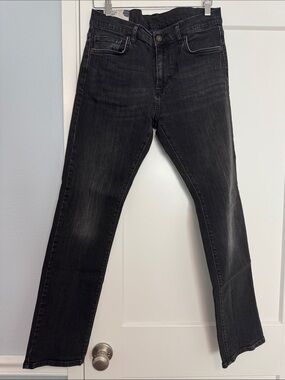 Marine Layer Men's Black straight Jeans